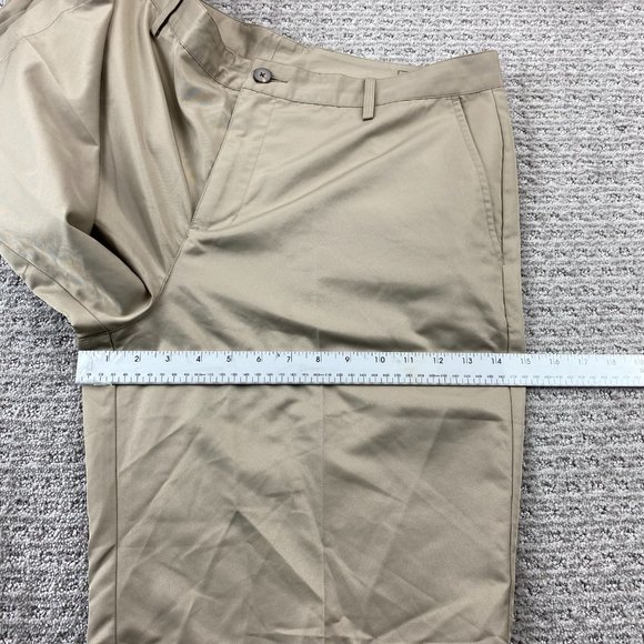 Adidas CLIMALITE Shorts Men 36 Brown Golf Short Pants Casual Polyester Outdoor - Picture 14 of 15